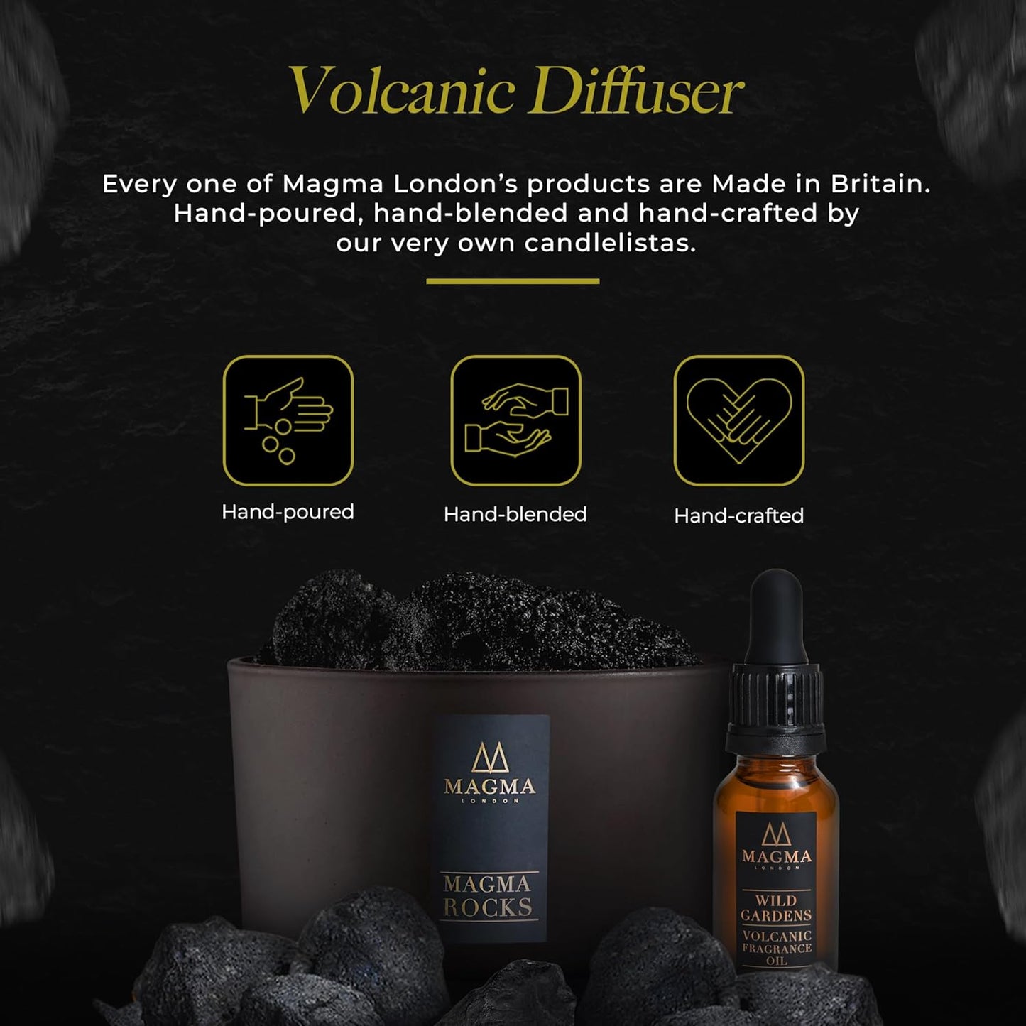 Magma London Volcanic Rock Diffuser