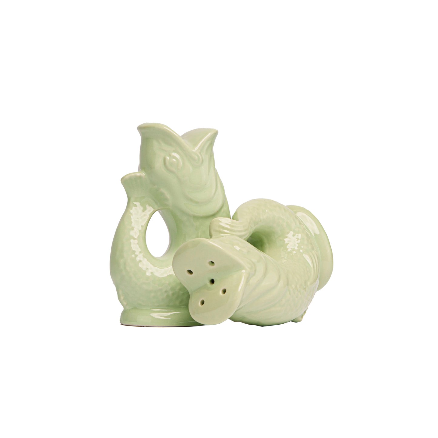 **NEW** Gluggle Salt & Pepper Shakers Set - Pistachio