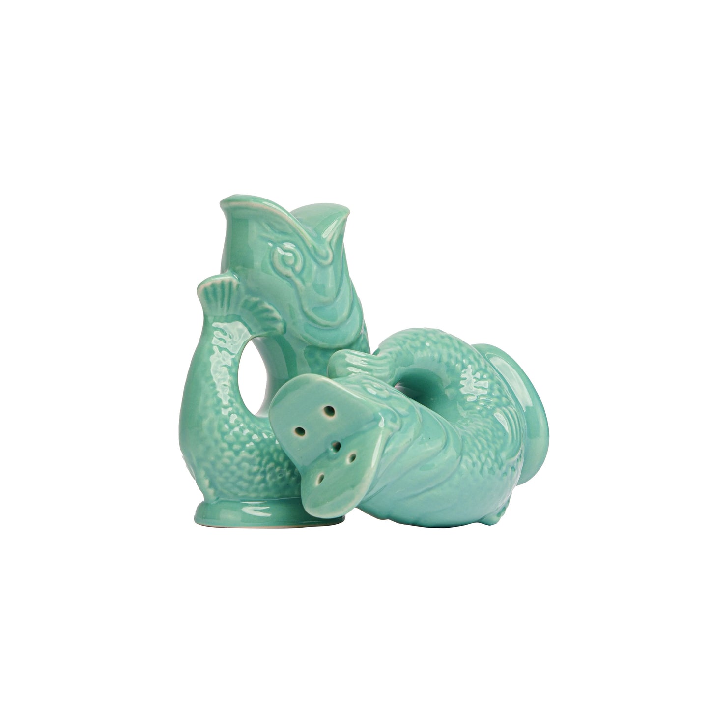 **NEW** Gluggle Salt & Pepper Shakers Set - Sea Green