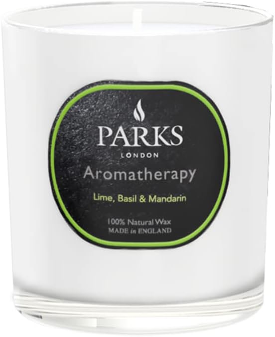 Parks London Aromatherapy Lime, Basil & Mandarin Candle 220g