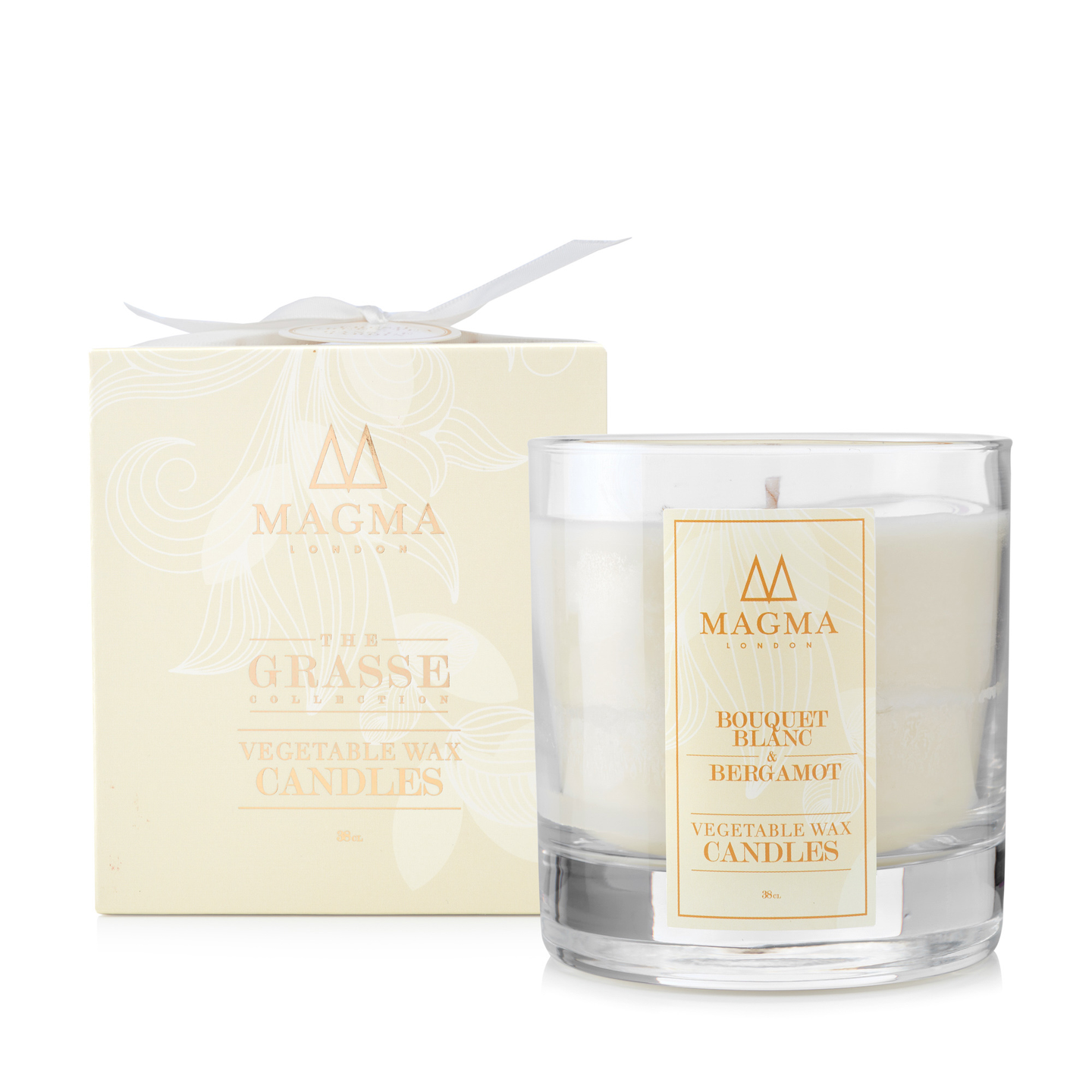Magma London The Grasse Collection Bouquet Blanc & Bergamot Candle 380g