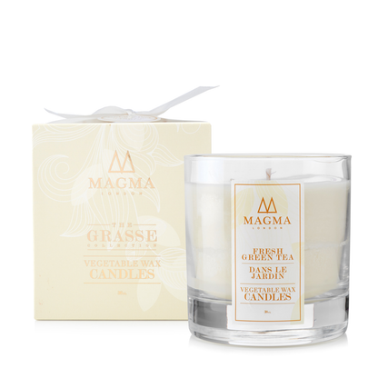 Magma London The Grasse Collection Fresh Green Tea Candle 380g