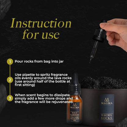 Magma London Volcanic Rock Diffuser