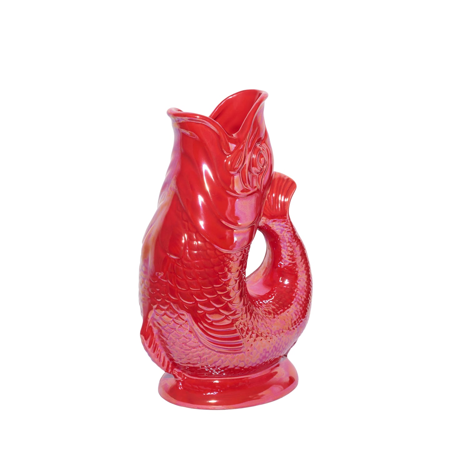 **NEW COLOR** Red Lustre Original Gluggle Jug