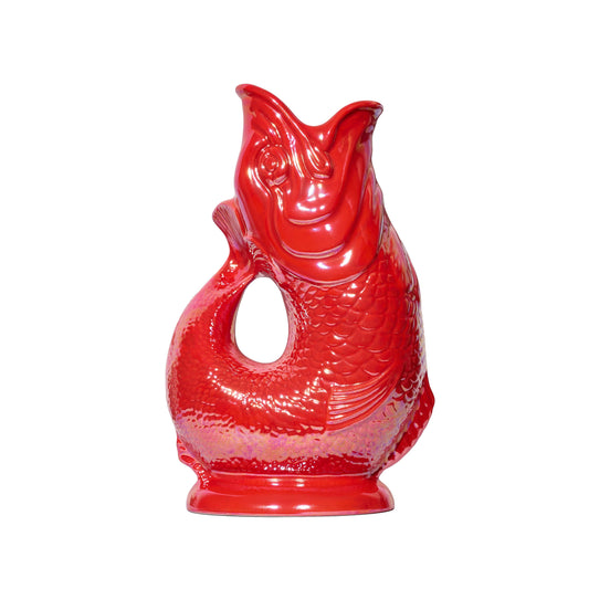 **NEW COLOR** Red Lustre Original Gluggle Jug