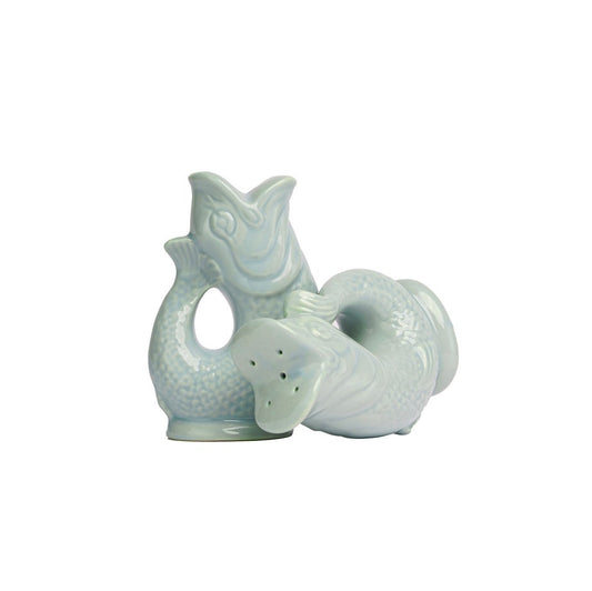 **NEW** Gluggle Salt & Pepper Shakers Set - Eau de Nil