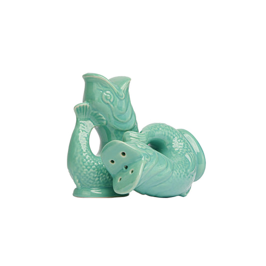 **NEW** Gluggle Salt & Pepper Shakers Set - Sea Green
