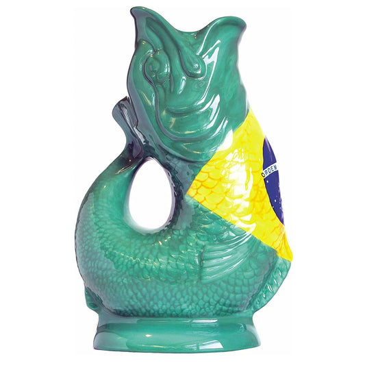Limited Edition Brazil Flag Gluggle Jug