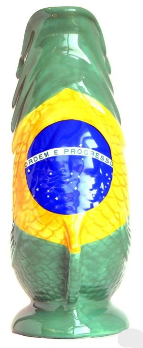 Limited Edition Brazil Flag Gluggle Jug