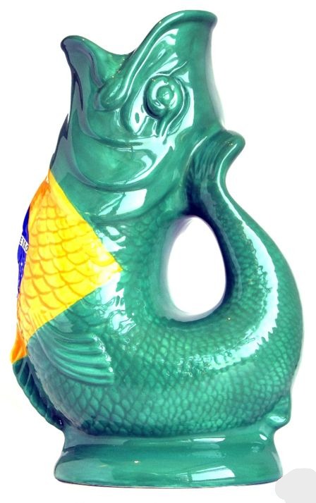 Limited Edition Brazil Flag Gluggle Jug