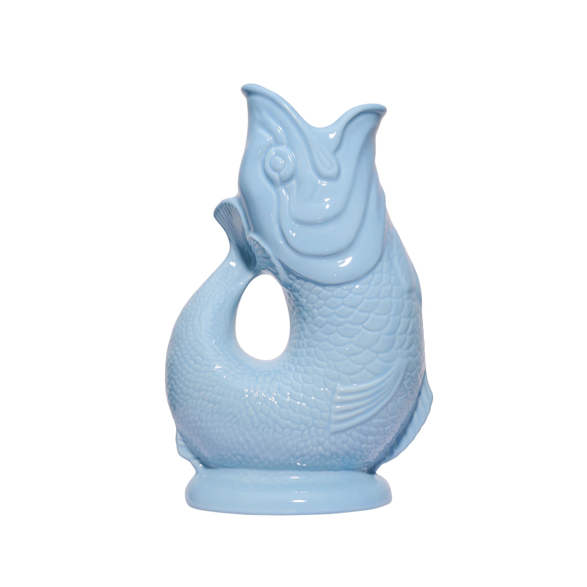 Pale Blue Original Gluggle Jug - L